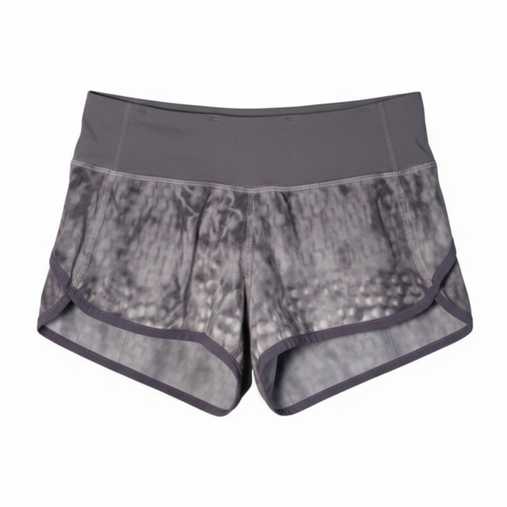 Lululemon Speed Short Snowy Owl Sz 2